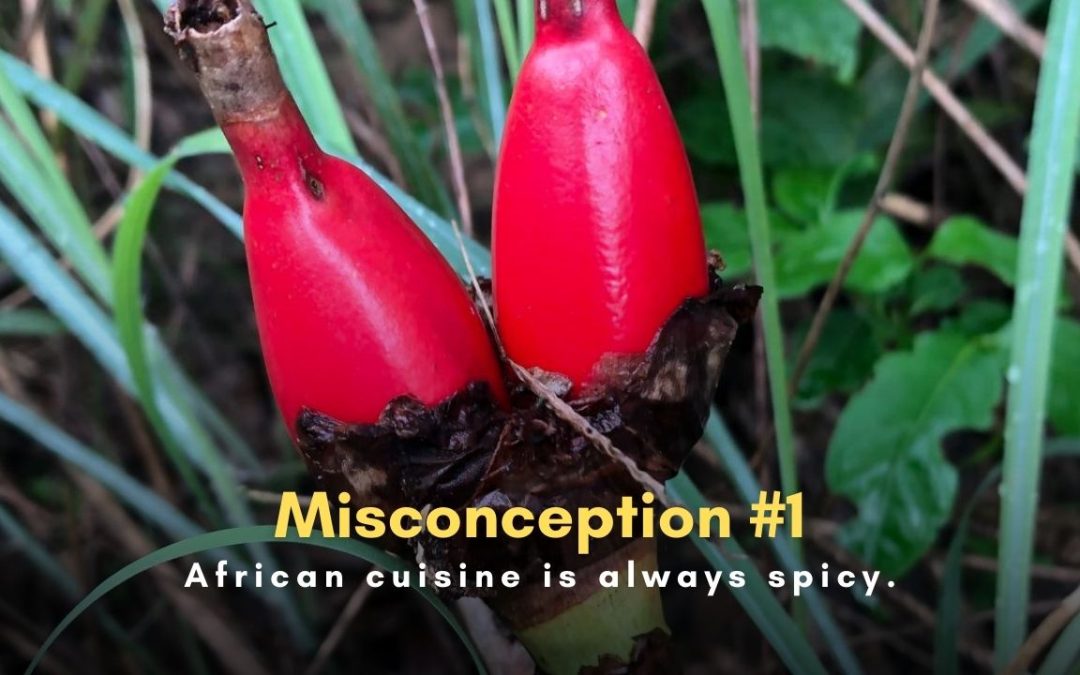 Challenging misconceptions #1: African cuisine is always spicy