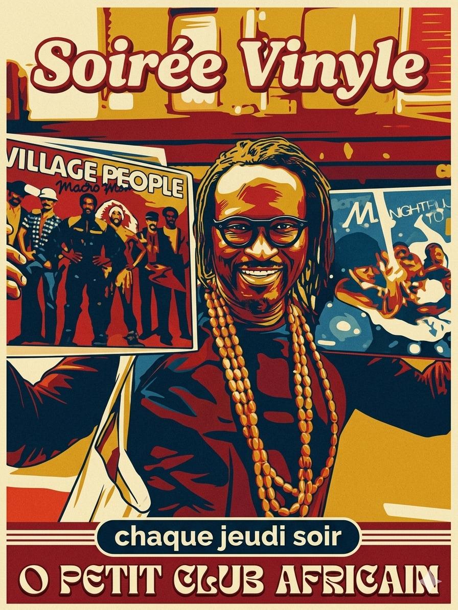 Flyer de Mystere qui fera un concert live ce samedi 23 mai au Petit Club Africain